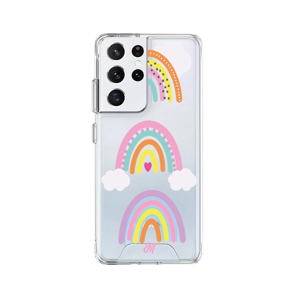 Case para Samsung S21 Ultra Rainbow lover - Mandala Cases