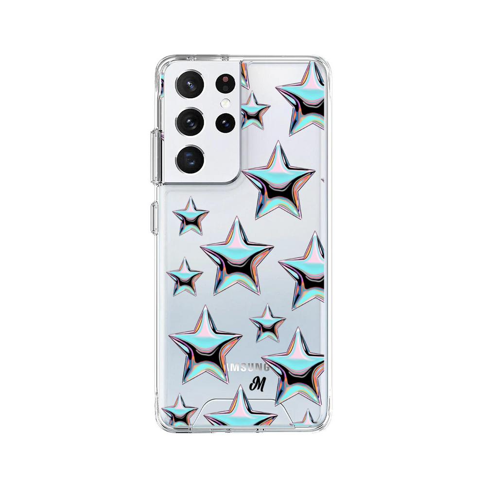 Case para Samsung S21 Ultra Estrellas tornasol  - Mandala Cases