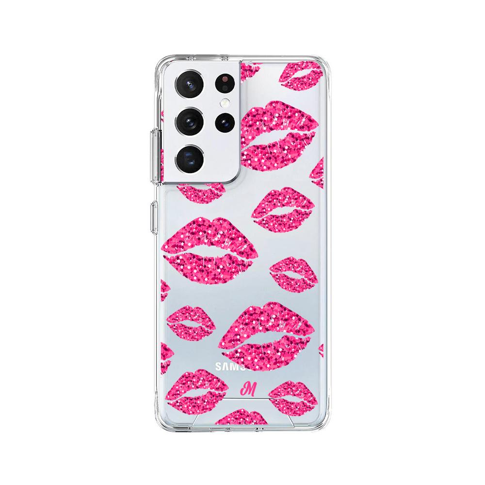 Case para Samsung S21 Ultra Glitter kiss - Mandala Cases