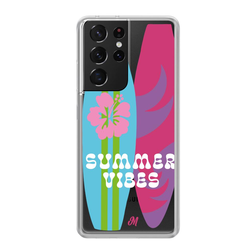 Case para Samsung S21 Ultra Summer Vibes Surfers - Mandala Cases