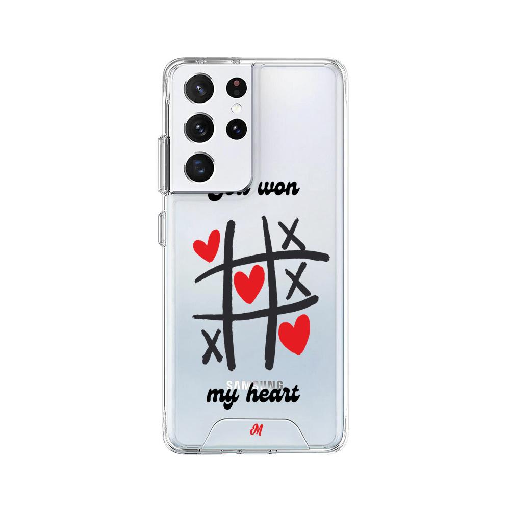 Case para Samsung S21 Ultra You Won My Heart - Mandala Cases