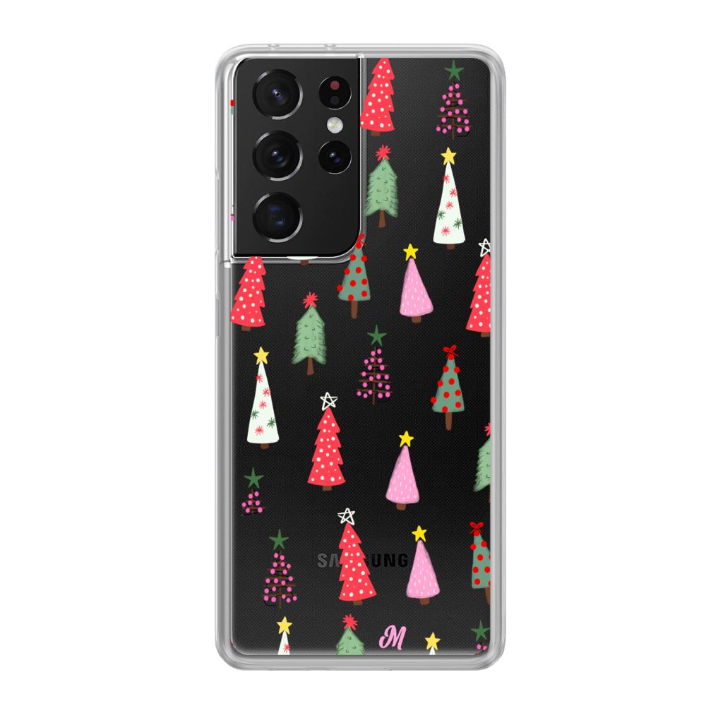 Case para Samsung S21 Ultra de Navidad - Mandala Cases