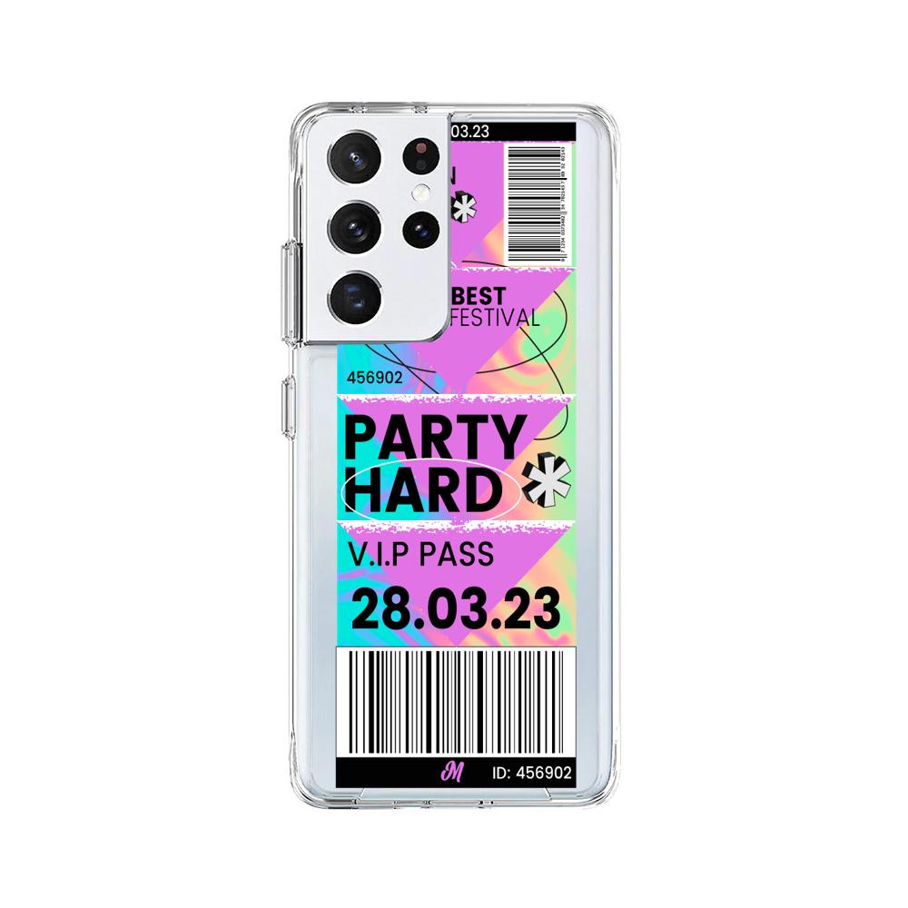 Case para Samsung S21 Ultra party hard - Mandala Cases