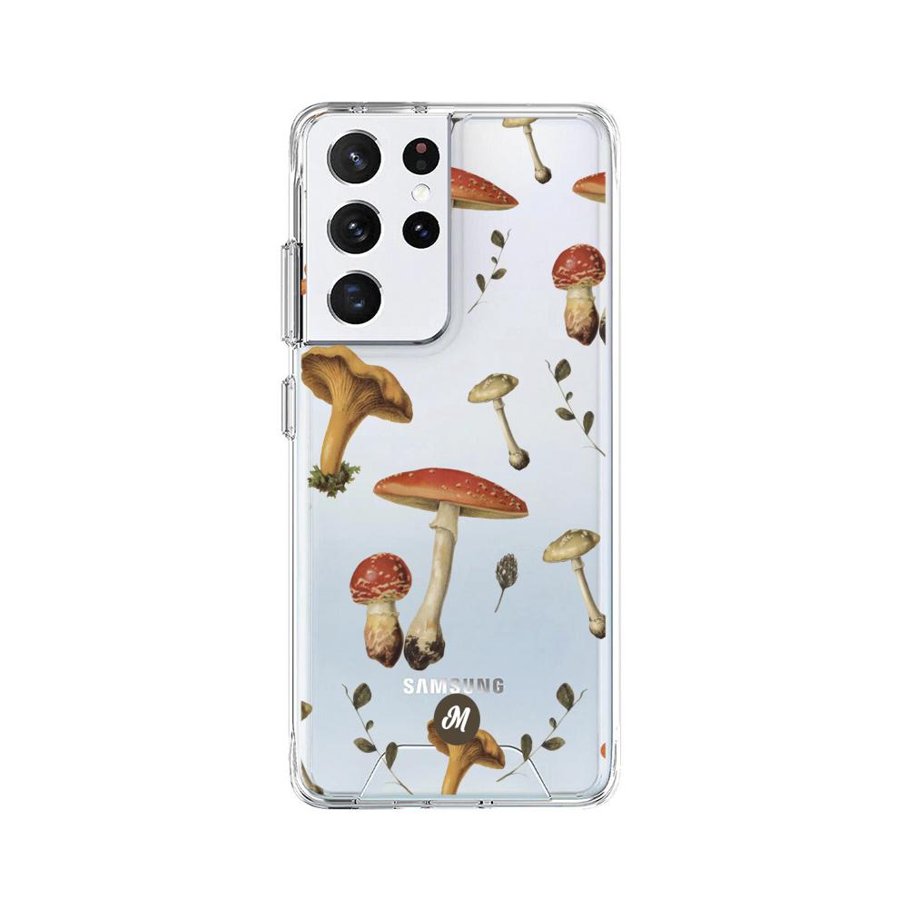 Cases para Samsung S21 Ultra Mushroom texture - Mandala Cases