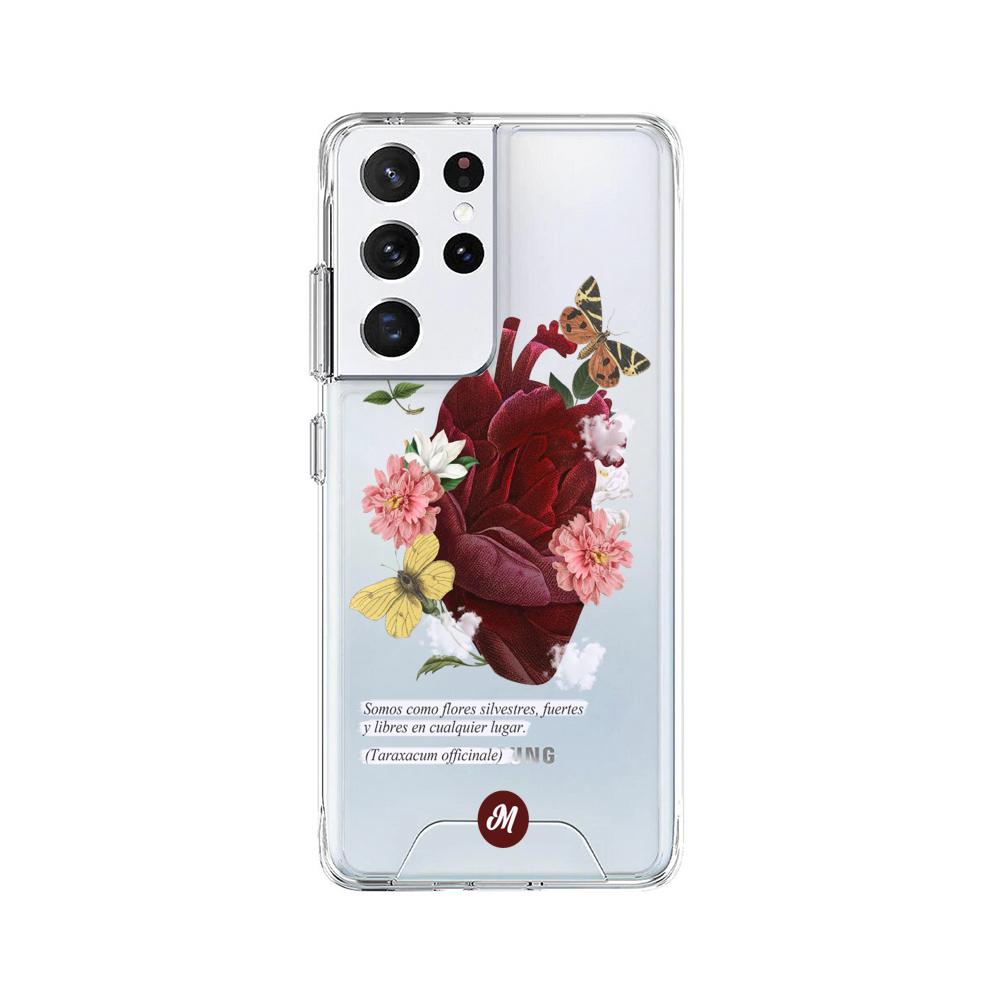 Cases para Samsung S21 Ultra wild mother - Mandala Cases