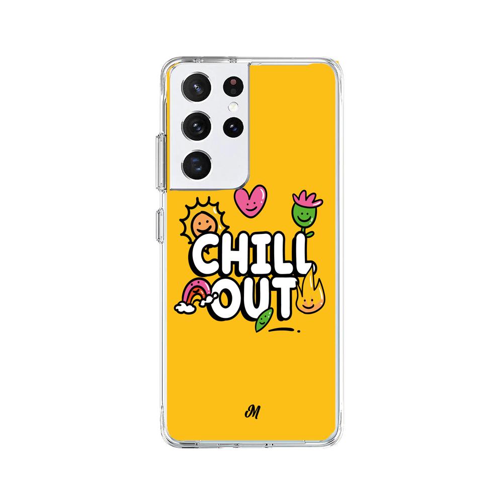 Cases para Samsung S21 Ultra CHILL OUT - Mandala Cases