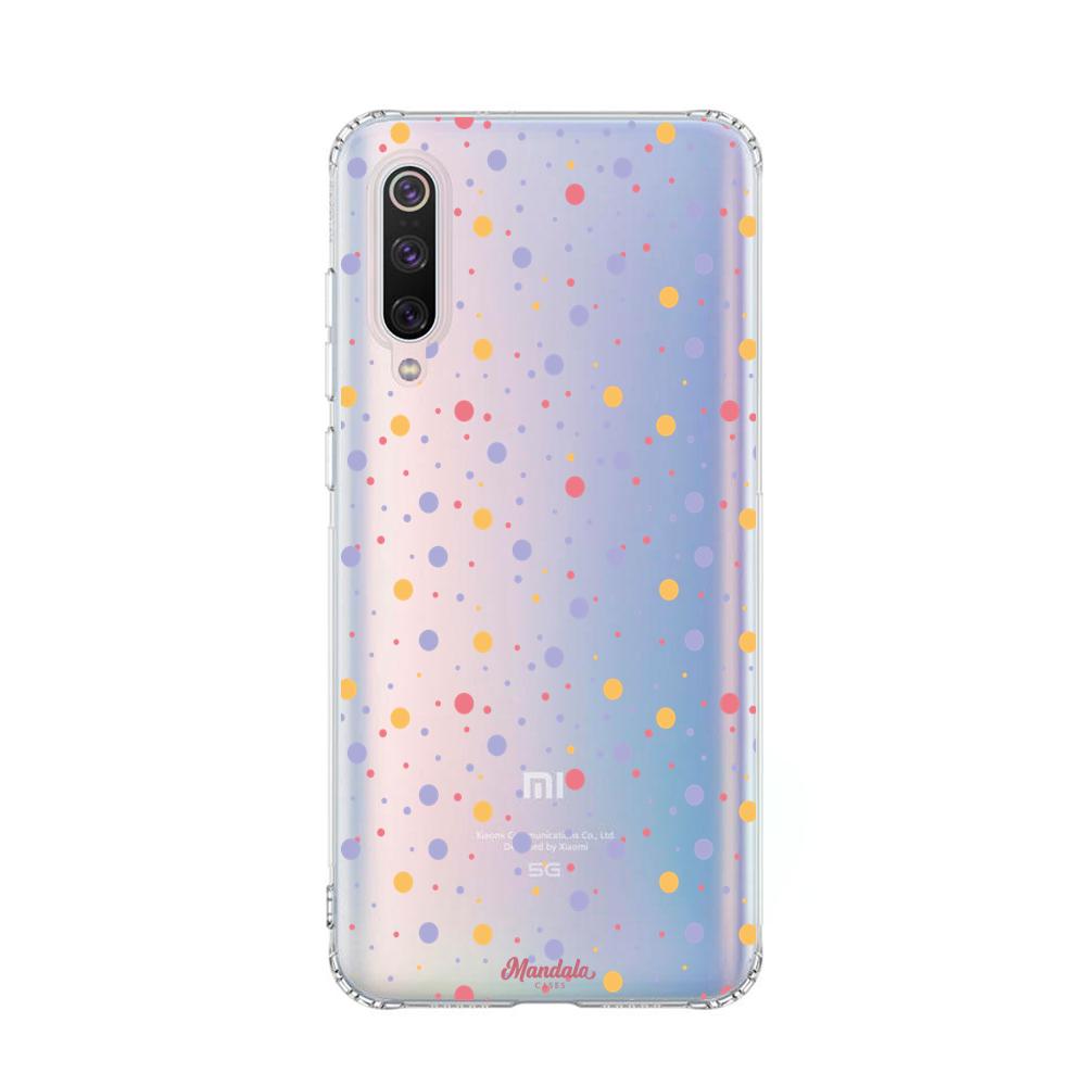Case para Xiaomi Mi 9 puntos de coloridos-  - Mandala Cases