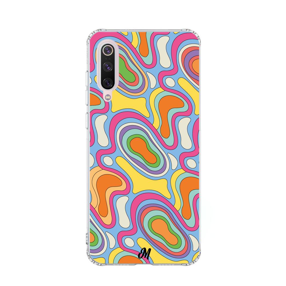 Case para Xiaomi Mi 9 Hippie Art   - Mandala Cases