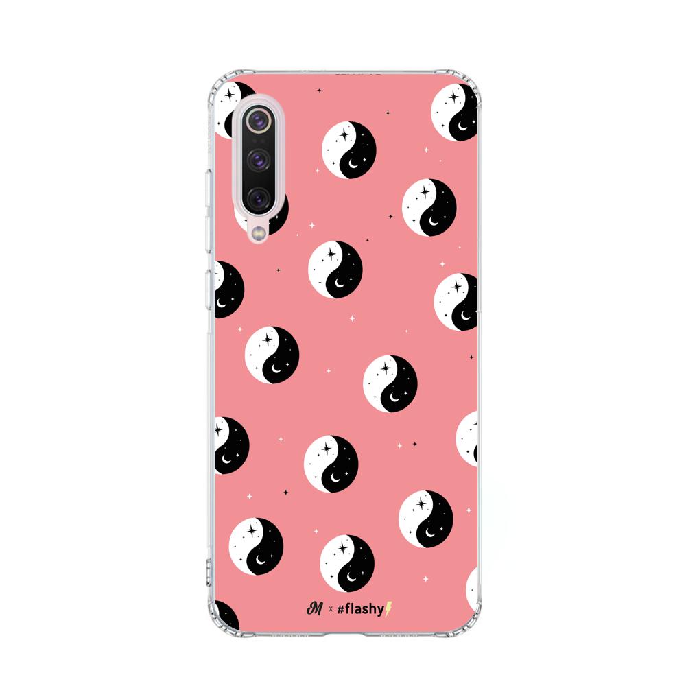 Case para Xiaomi Mi 9 PINK YING YANG  - Mandala Cases