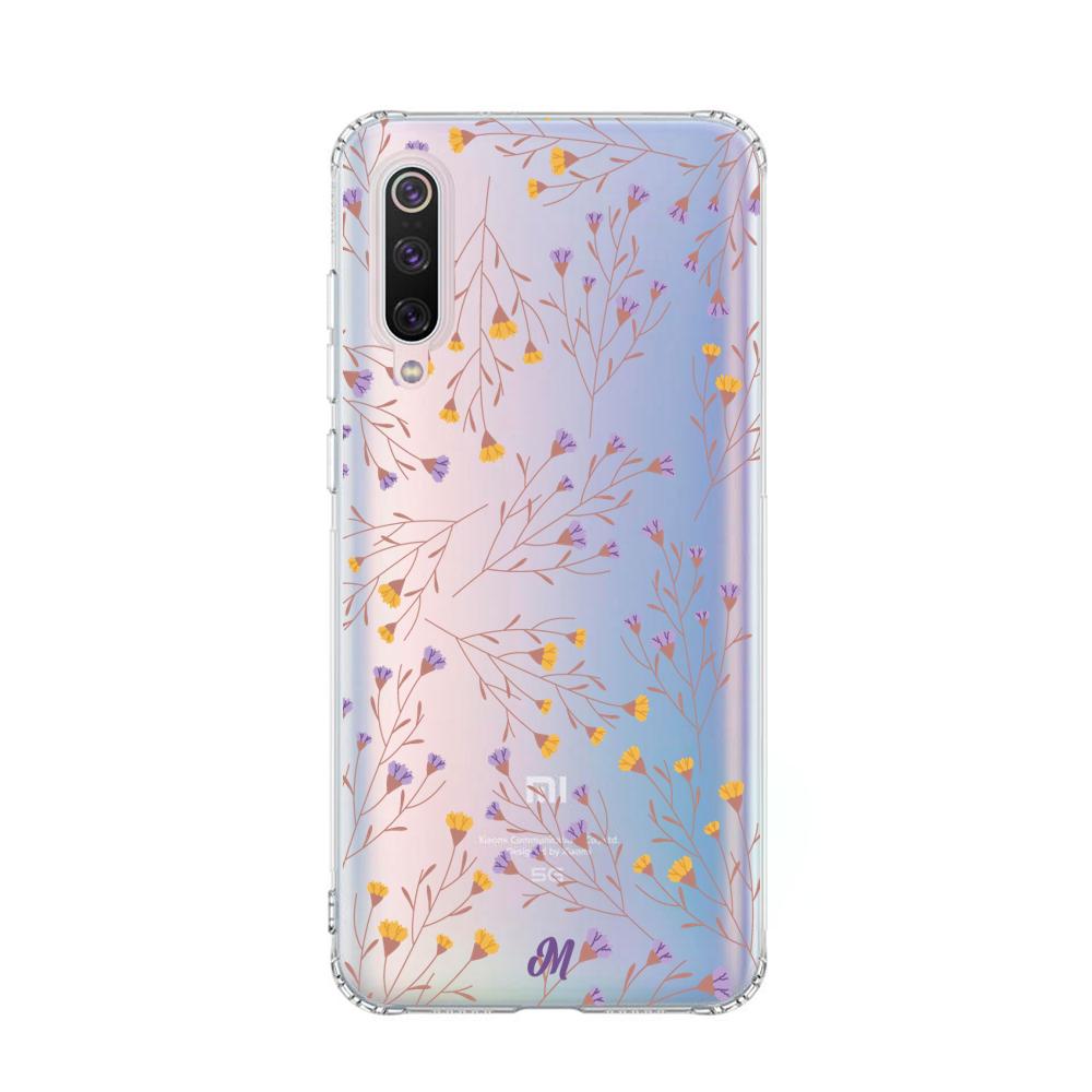 Case para Xiaomi Mi 9 Flores Primavera-  - Mandala Cases