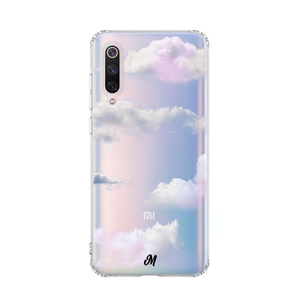 Case para Xiaomi Mi 9 Nubes Lila-  - Mandala Cases