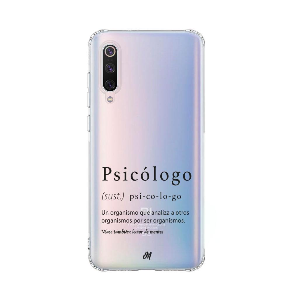 Case para Xiaomi Mi 9 Psicologo - Mandala Cases