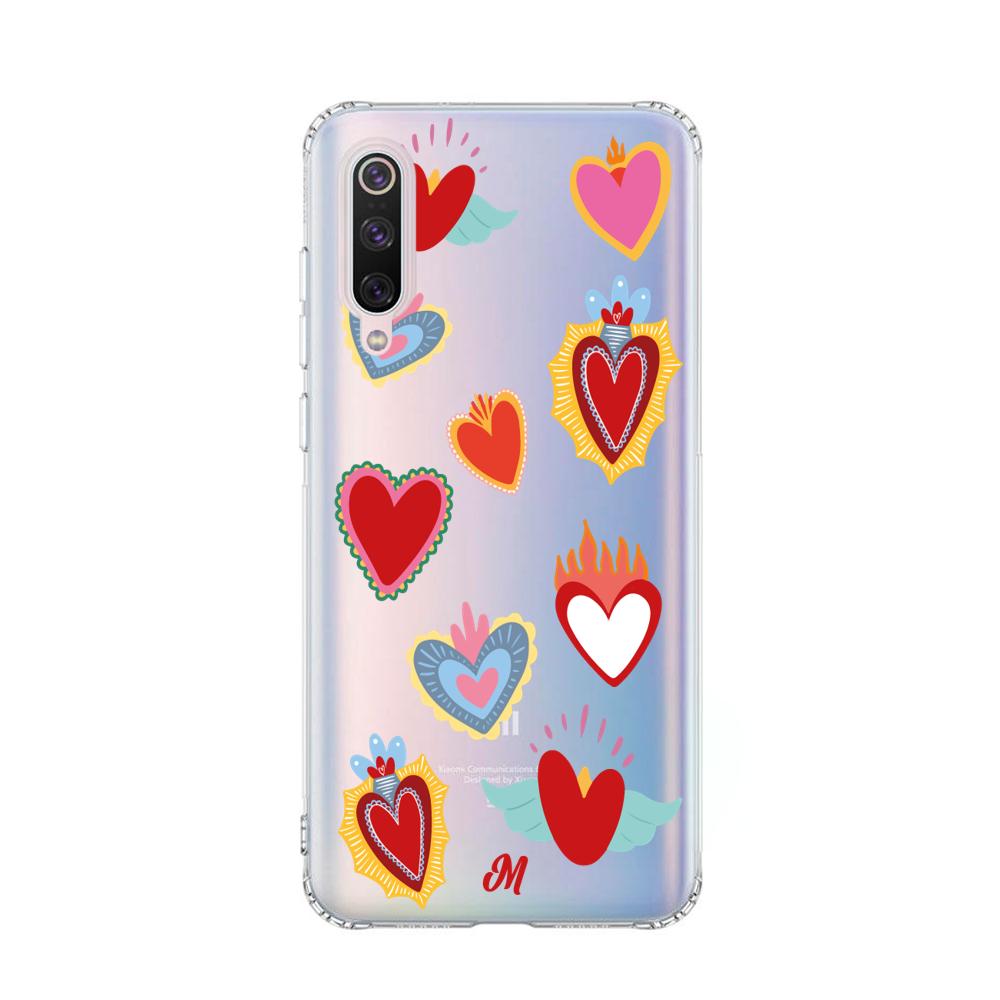 Case para Xiaomi Mi 9 Corazón de Guadalupe - Mandala Cases