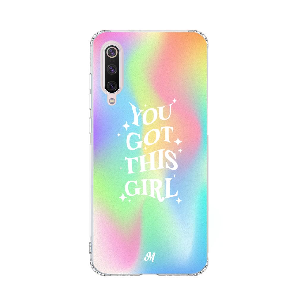 Case para Xiaomi Mi 9 You got this girl  - Mandala Cases