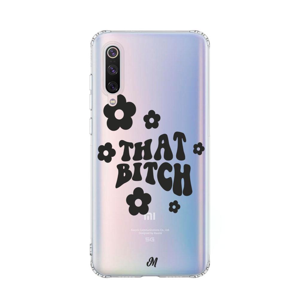 Case para Xiaomi Mi 9 that bitch negro - Mandala Cases