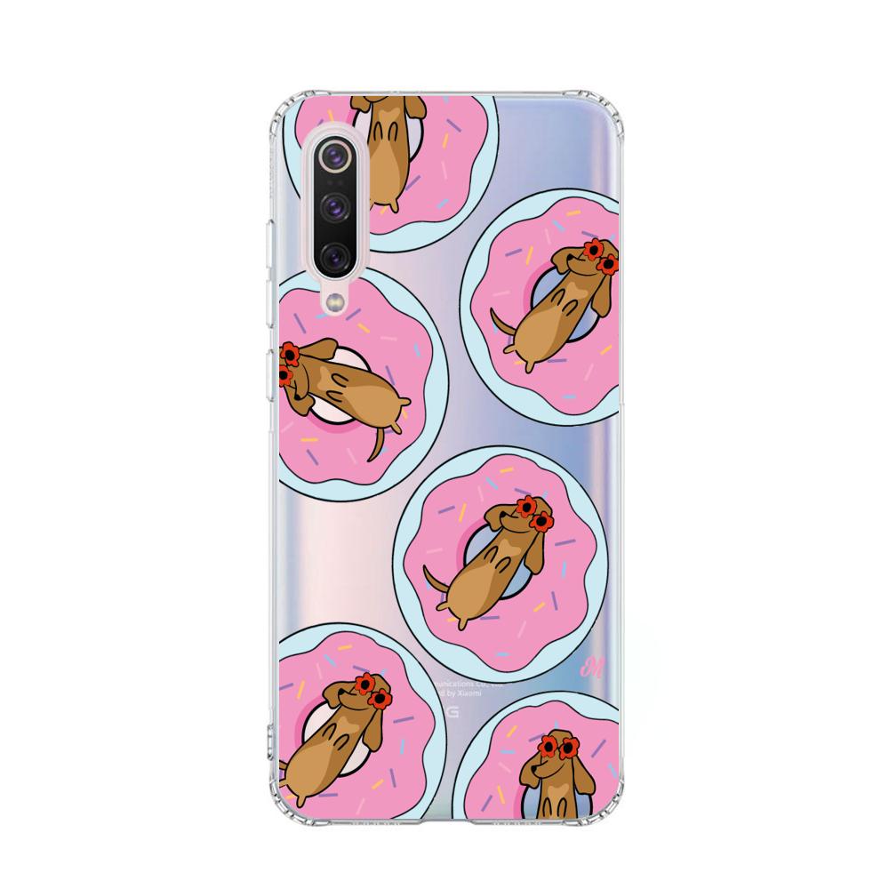 Case para Xiaomi Mi 9 Perritos y Donas - Mandala Cases