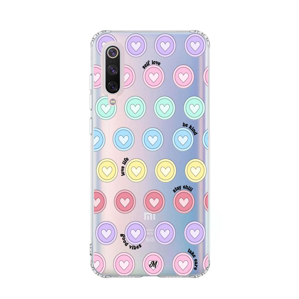 Case para Xiaomi Mi 9 Sellos de amor - Mandala Cases