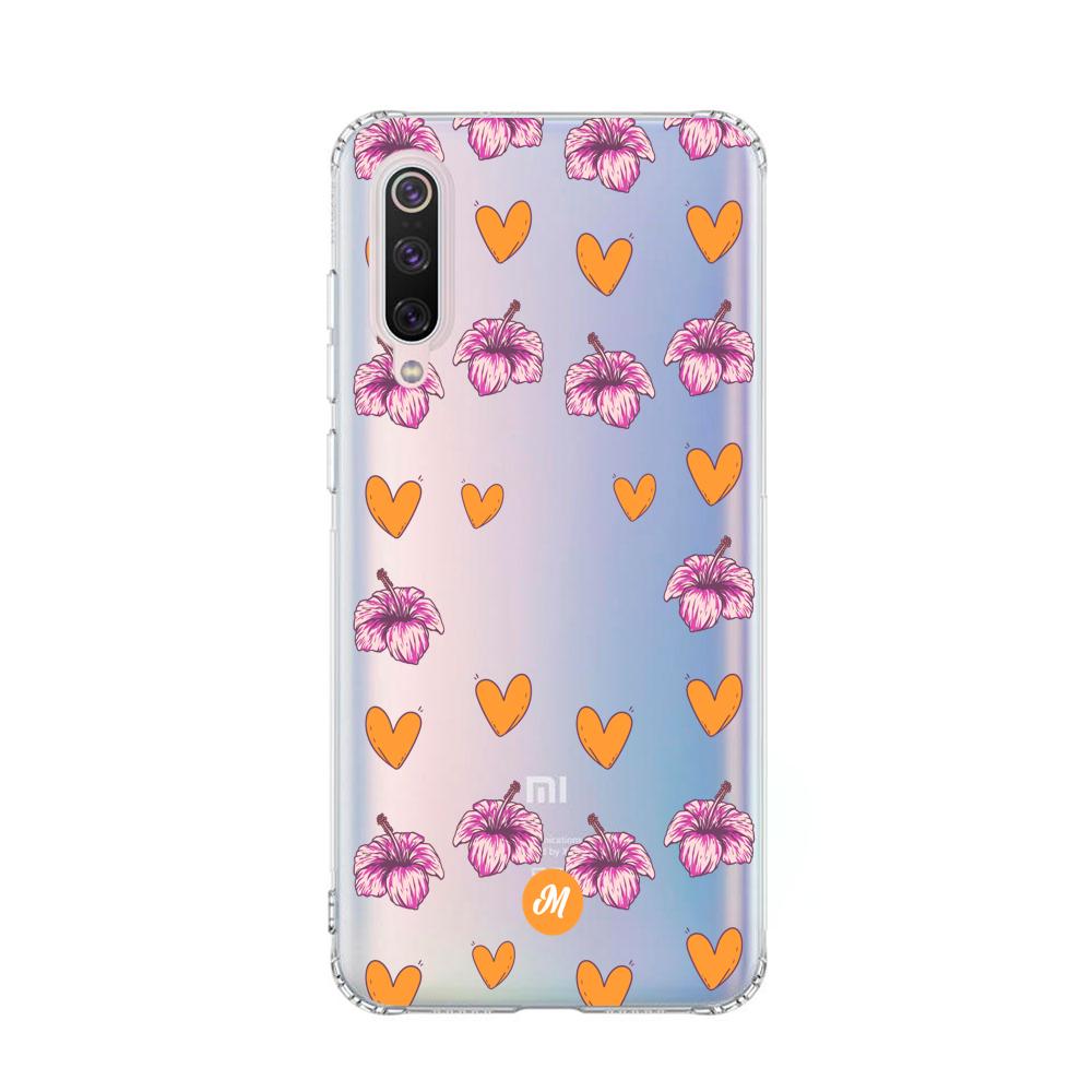Cases para Xiaomi Mi 9 Amor naranja - Mandala Cases