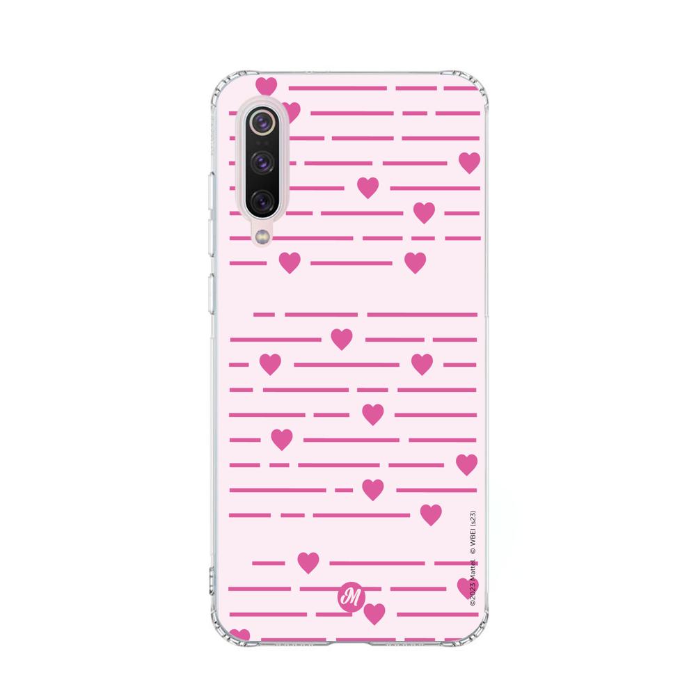 Cases para Xiaomi Mi 9 Funda Barbie™ line heart - Mandala Cases