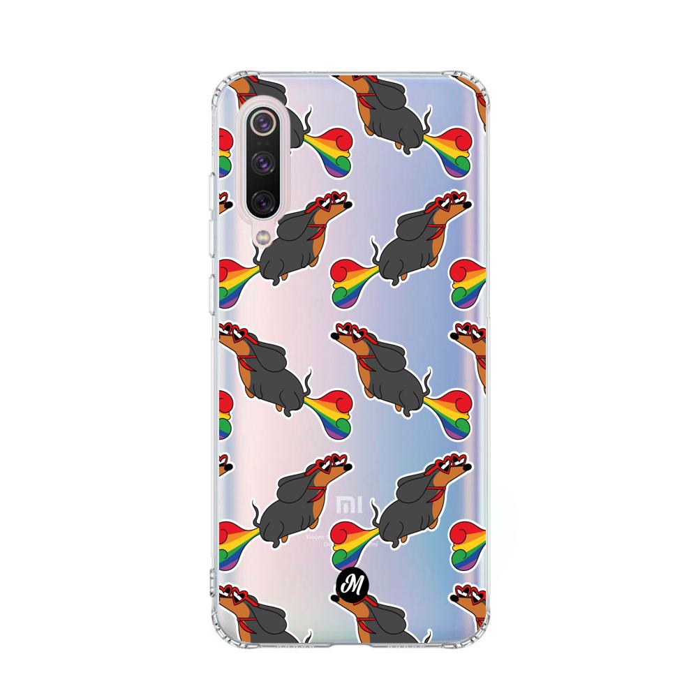 Cases para Xiaomi Mi 9 PERRO ARCOÍRIS - Mandala Cases