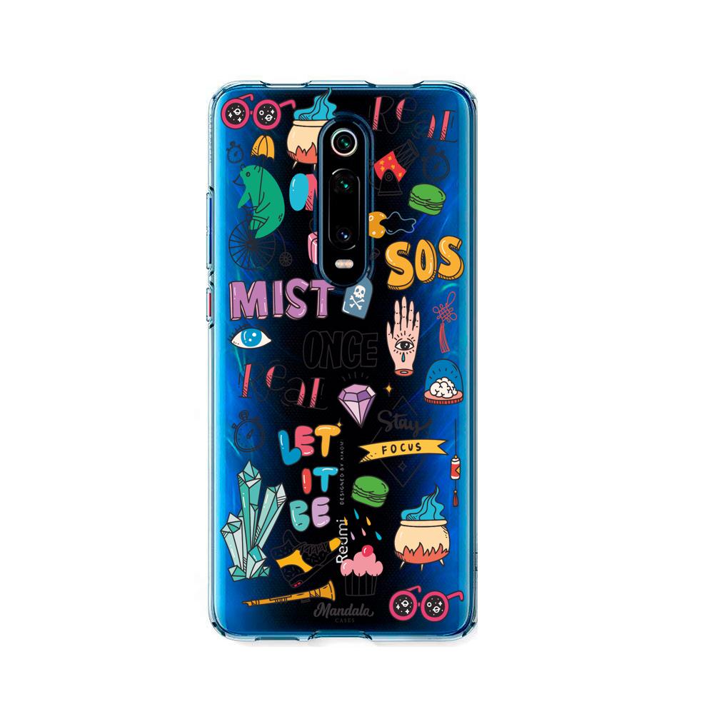 Case para Xiaomi Mi 9T / 9TPro Funda Mist Stickers  - Mandala Cases