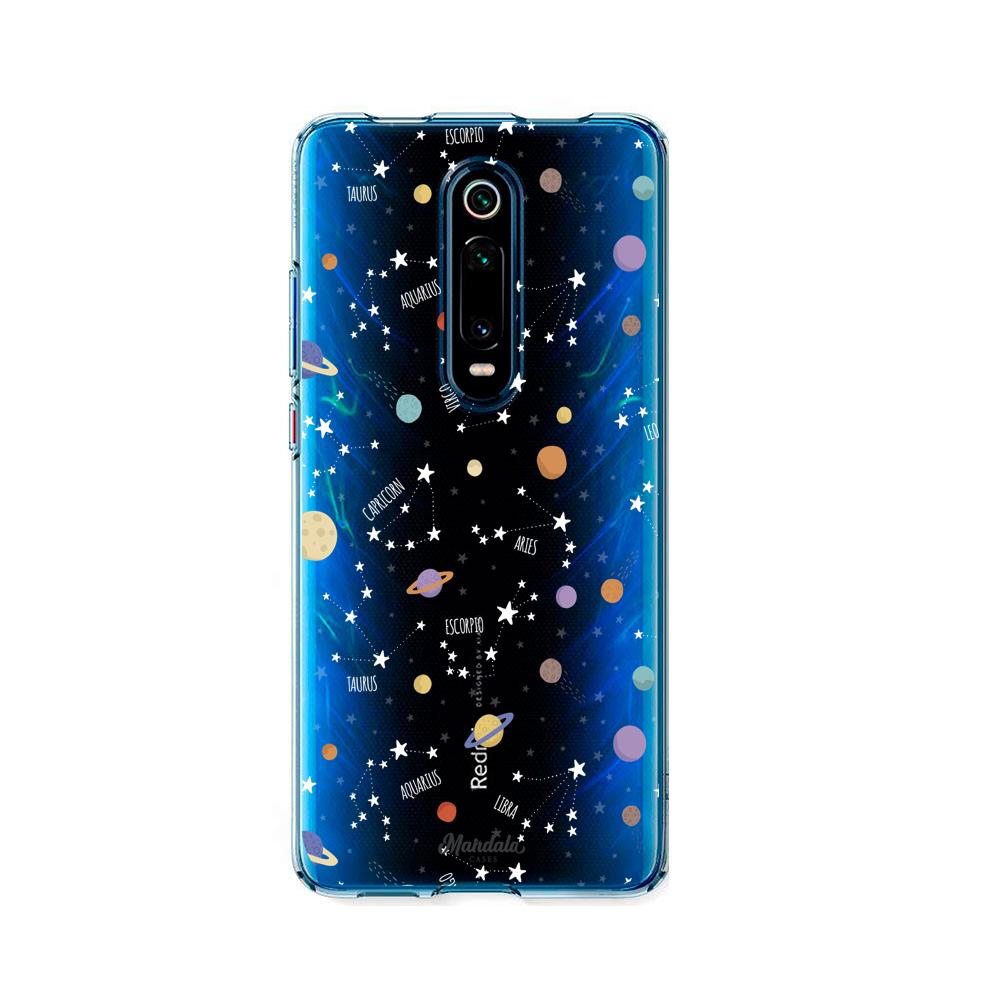 Case para Xiaomi Mi 9T / 9TPro Funda Pequeños Planetas  - Mandala Cases