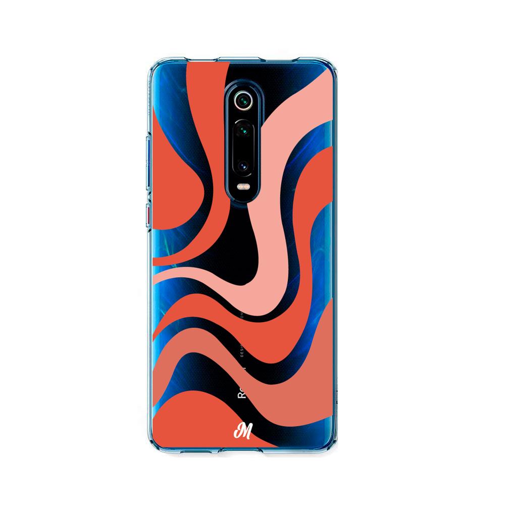 Case para Xiaomi Mi 9T / 9TPro Groovy rojo - Mandala Cases