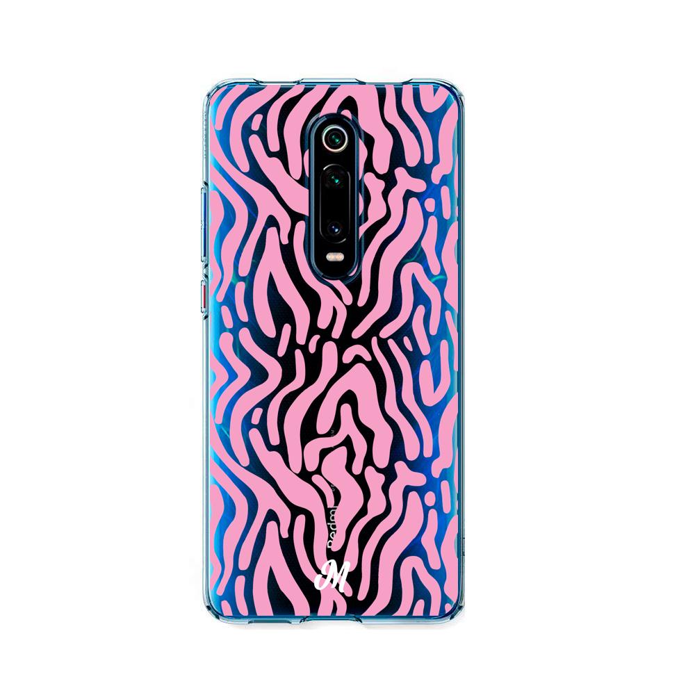 Case para Xiaomi Mi 9T / 9TPro Líneas Rosadas - Mandala Cases