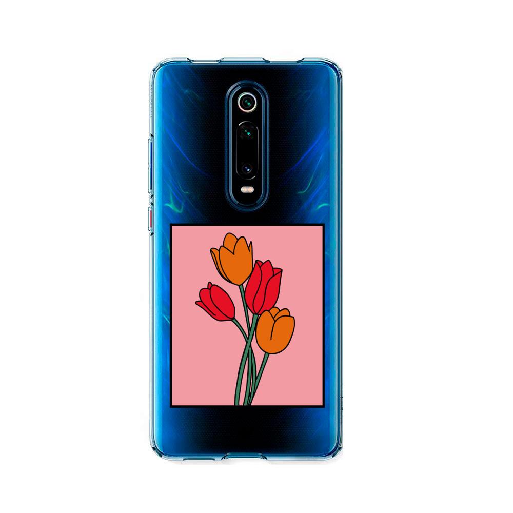 Case para Xiaomi Mi 9T / 9TPro Tulipanes de amor - Mandala Cases
