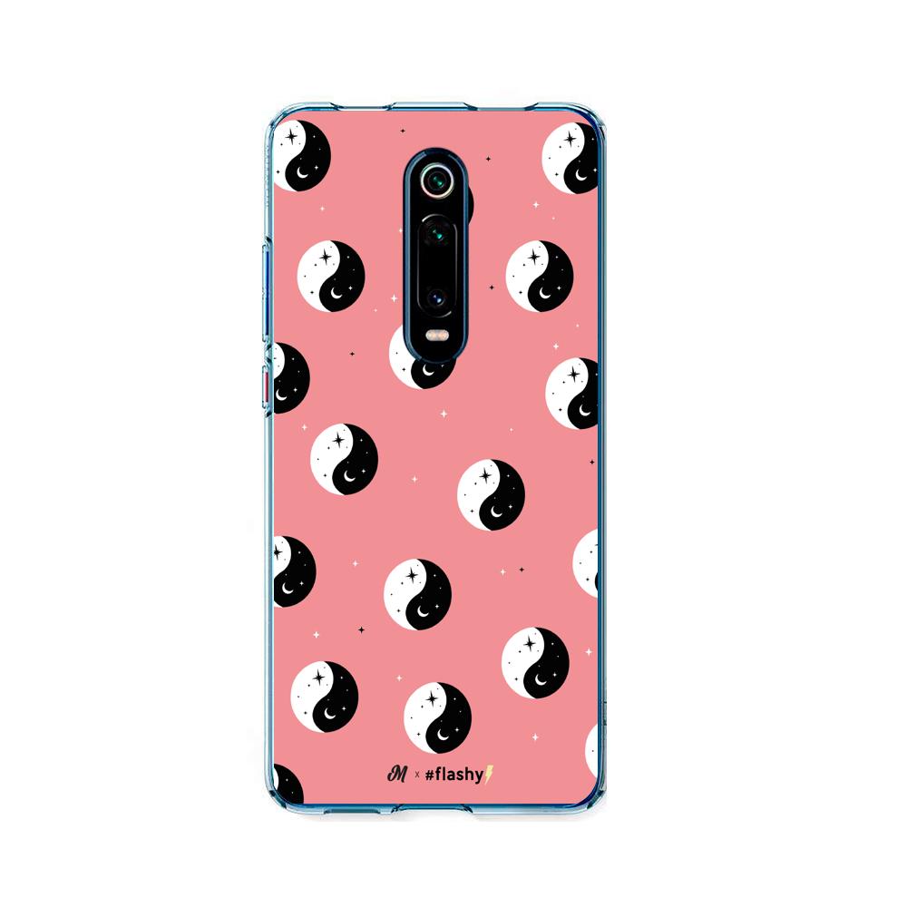 Case para Xiaomi Mi 9T / 9TPro PINK YING YANG  - Mandala Cases