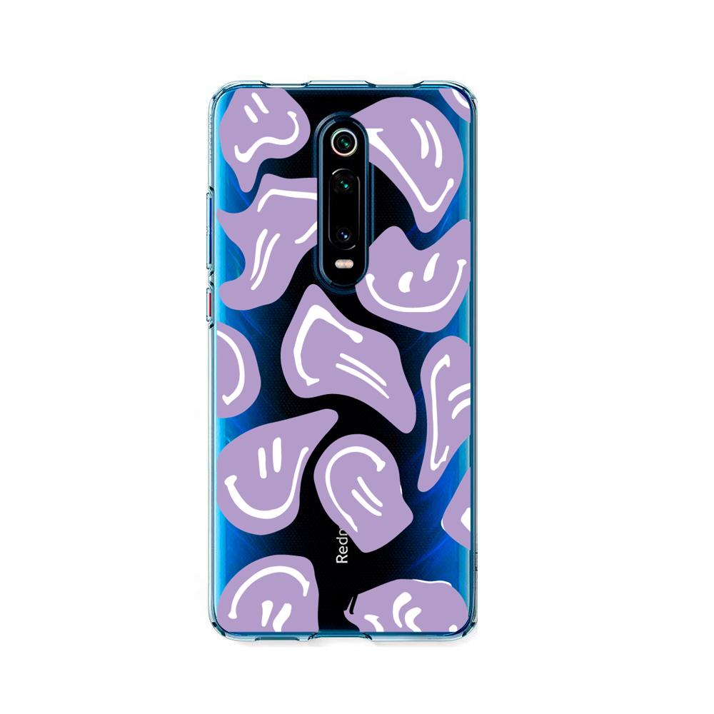 Case para Xiaomi Mi 9T / 9TPro Happy Face Morado-  - Mandala Cases