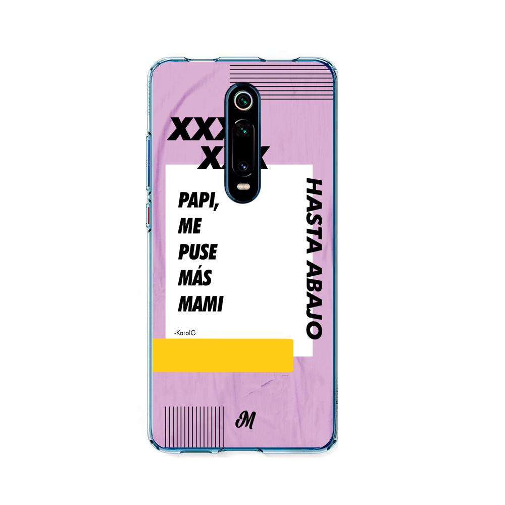 Case para Xiaomi Mi 9T / 9TPro Me puse mas mami morado - Mandala Cases