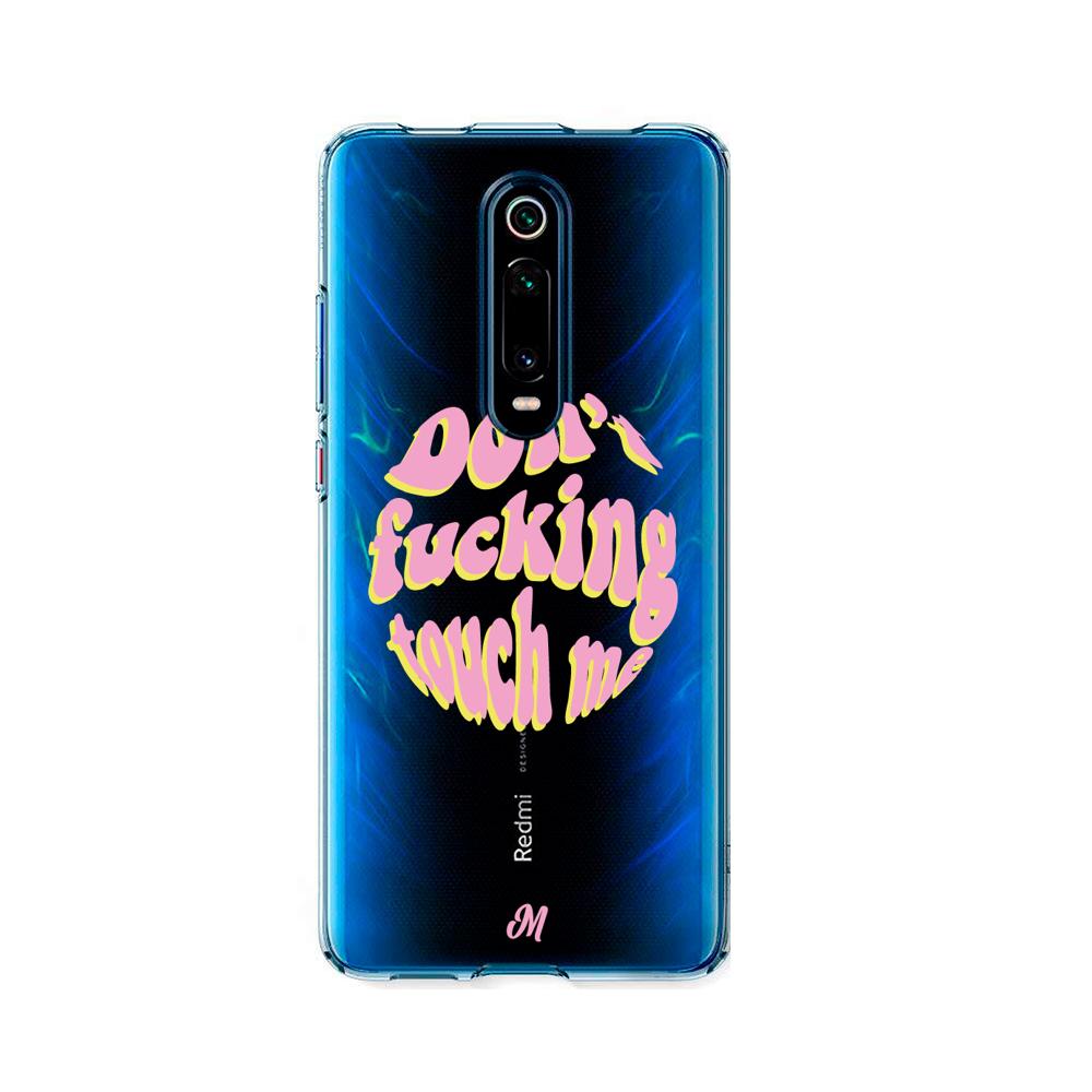 Case para Xiaomi Mi 9T / 9TPro Don't fucking touch me rosa - Mandala Cases