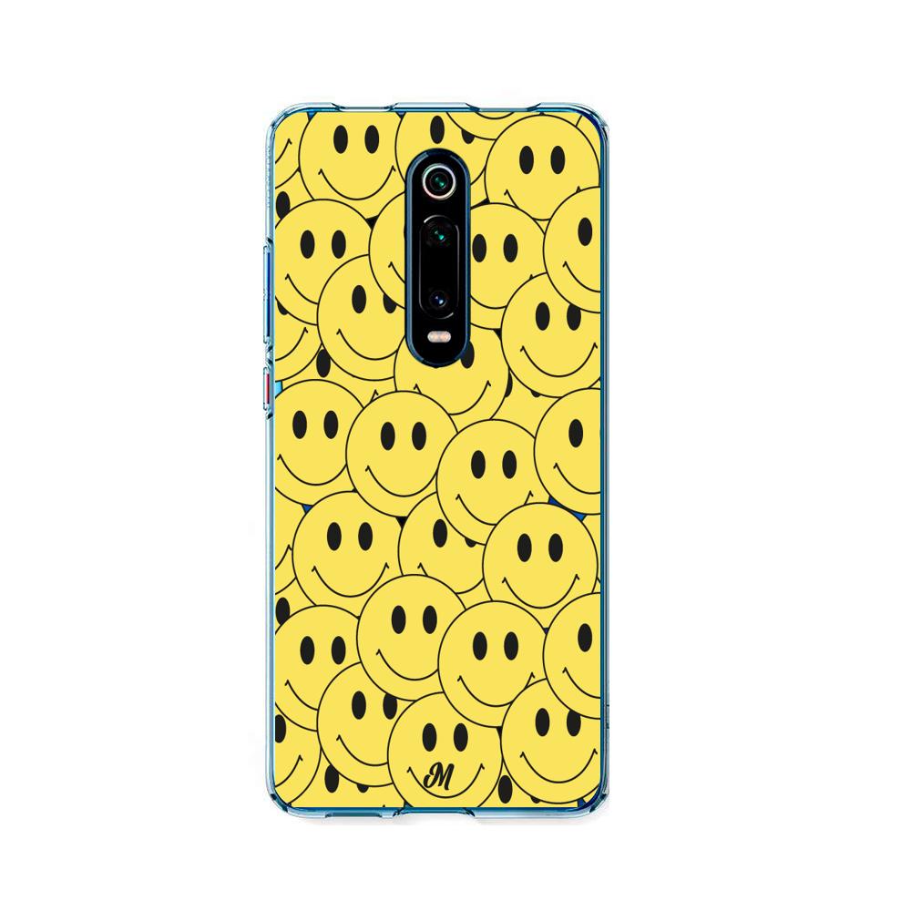 Case para Xiaomi Mi 9T / 9TPro Yellow happy faces - Mandala Cases