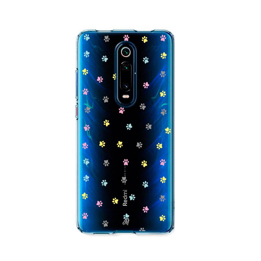 Case para Xiaomi Mi 9T / 9TPro Huellitas coloridas - Mandala Cases