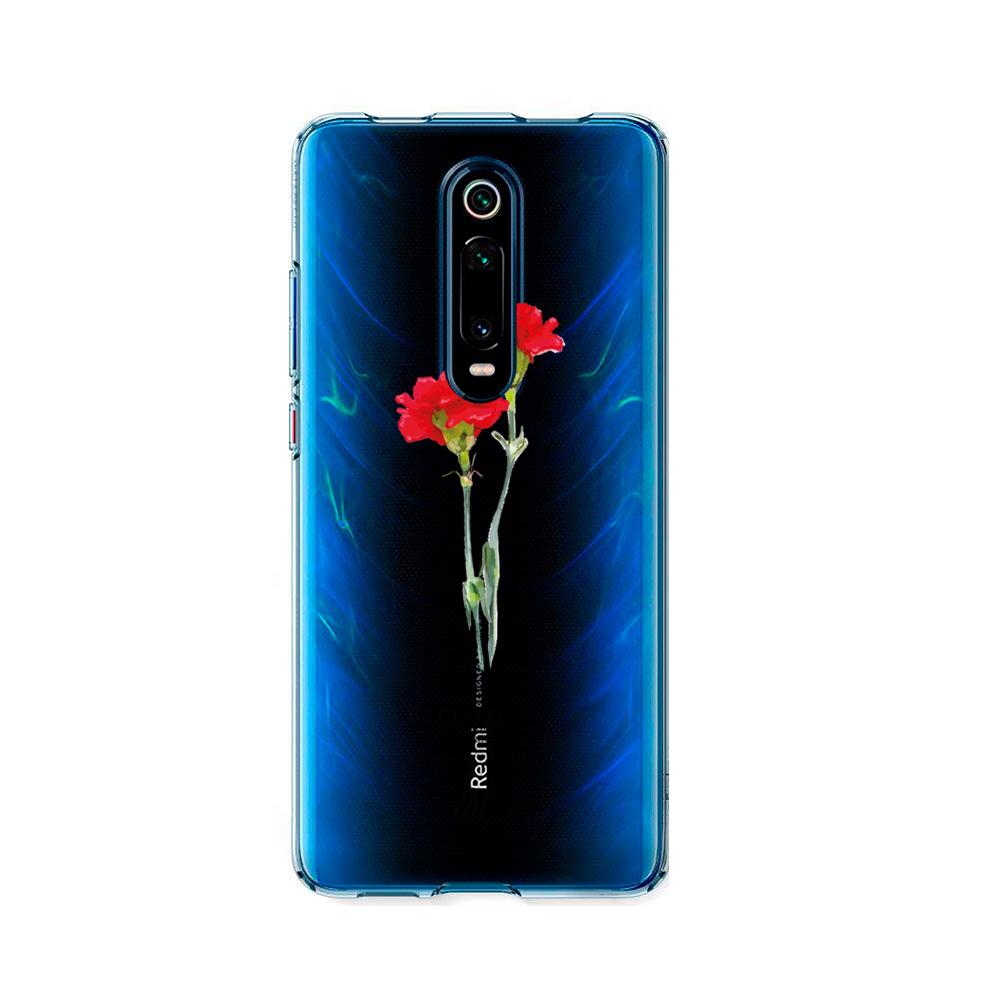 Case para Xiaomi Mi 9T / 9TPro Claveles Rojos - Mandala Cases