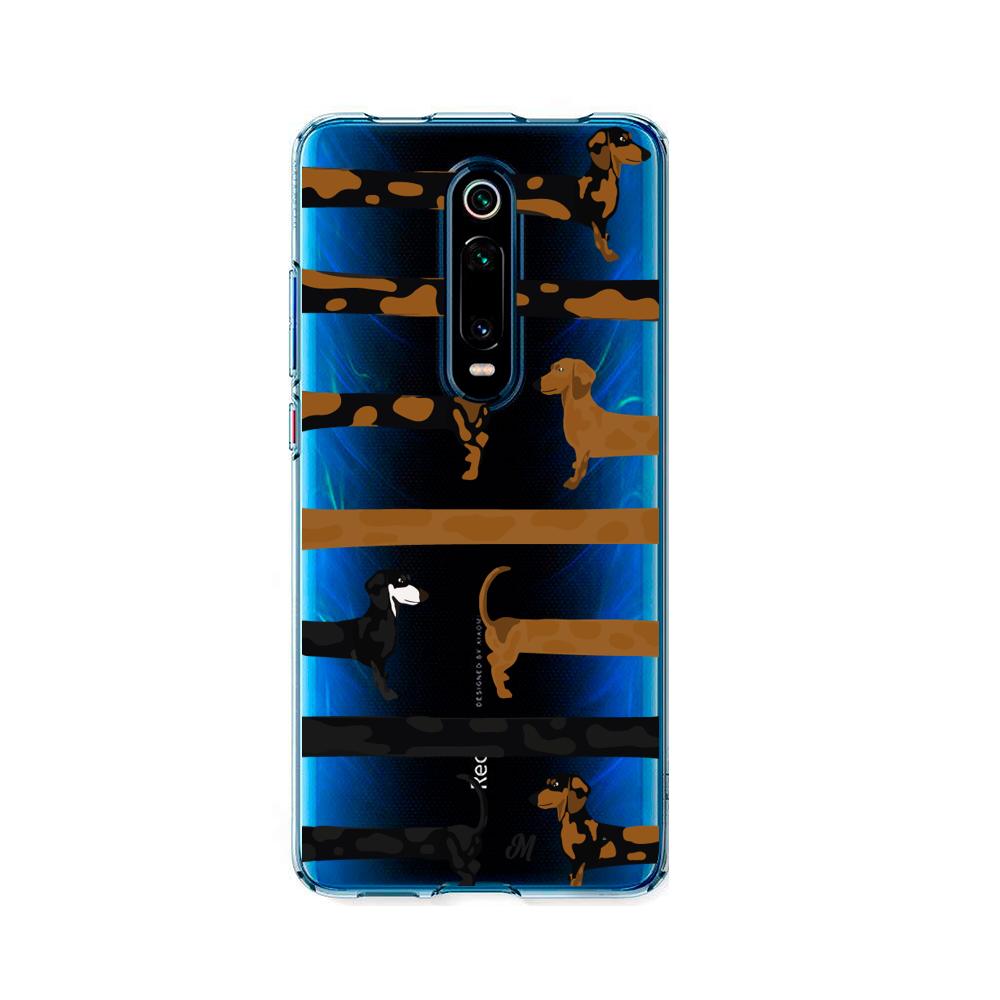 Case para Xiaomi Mi 9T / 9TPro Perritos Teckels - Mandala Cases