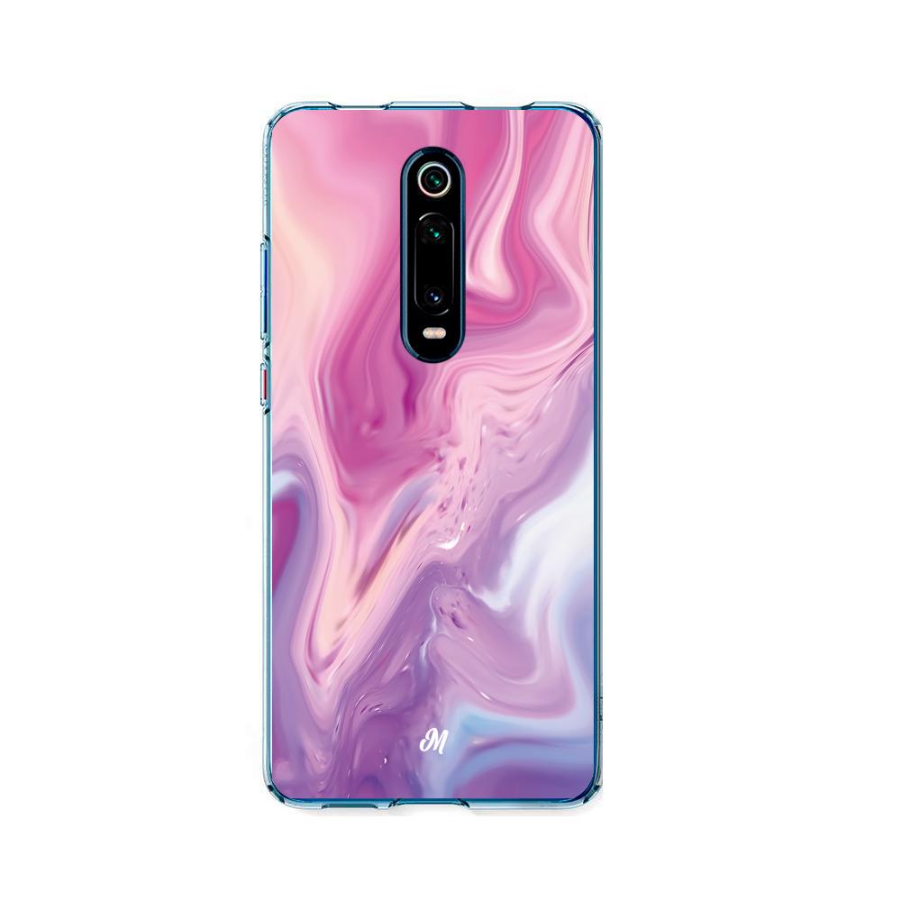 Cases para Xiaomi Mi 9T / 9TPro Marmol liquido pink - Mandala Cases