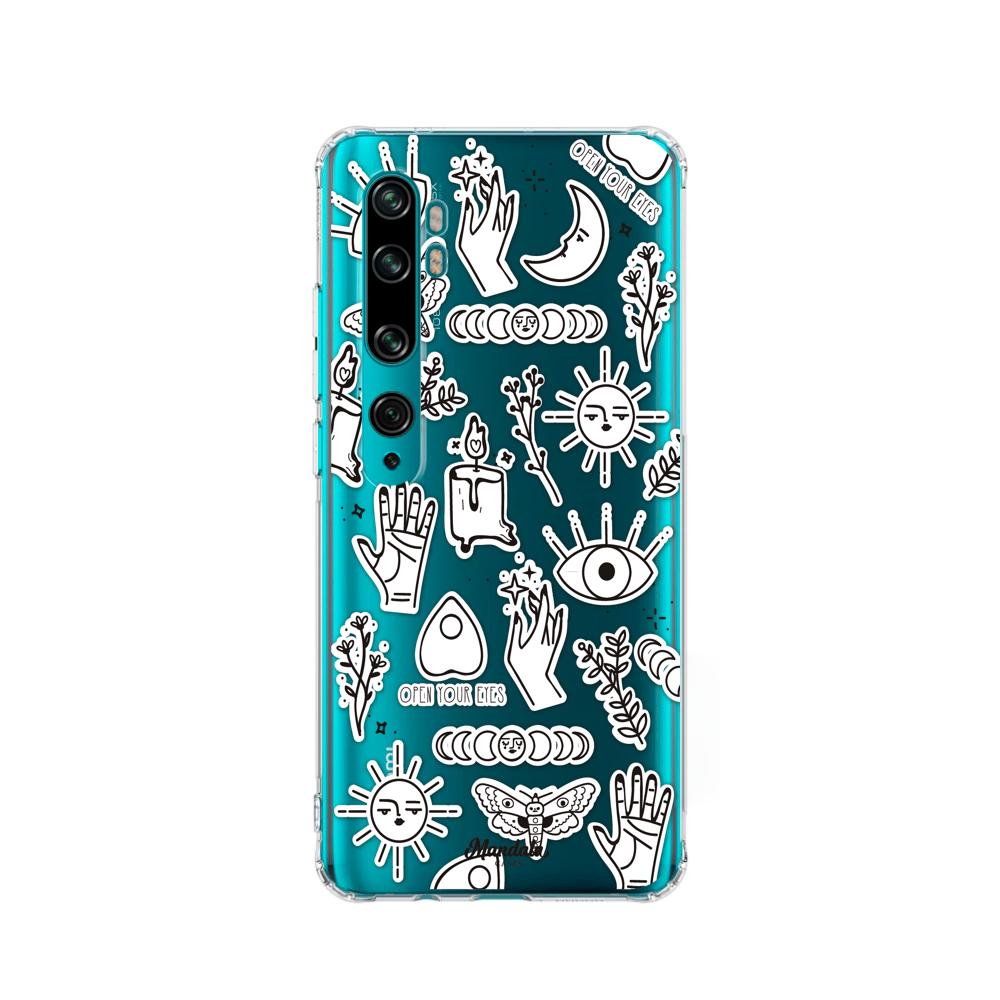 Case para Xiaomi Mi 10 / 10pro Funda de Magia Blanca  - Mandala Cases