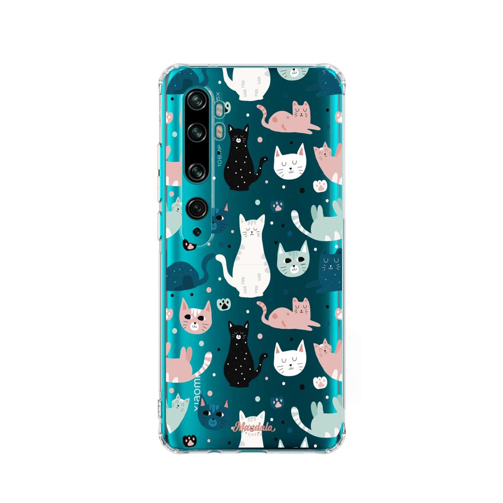 Case para Xiaomi Mi 10 / 10pro Funda Gatos tiernos  - Mandala Cases