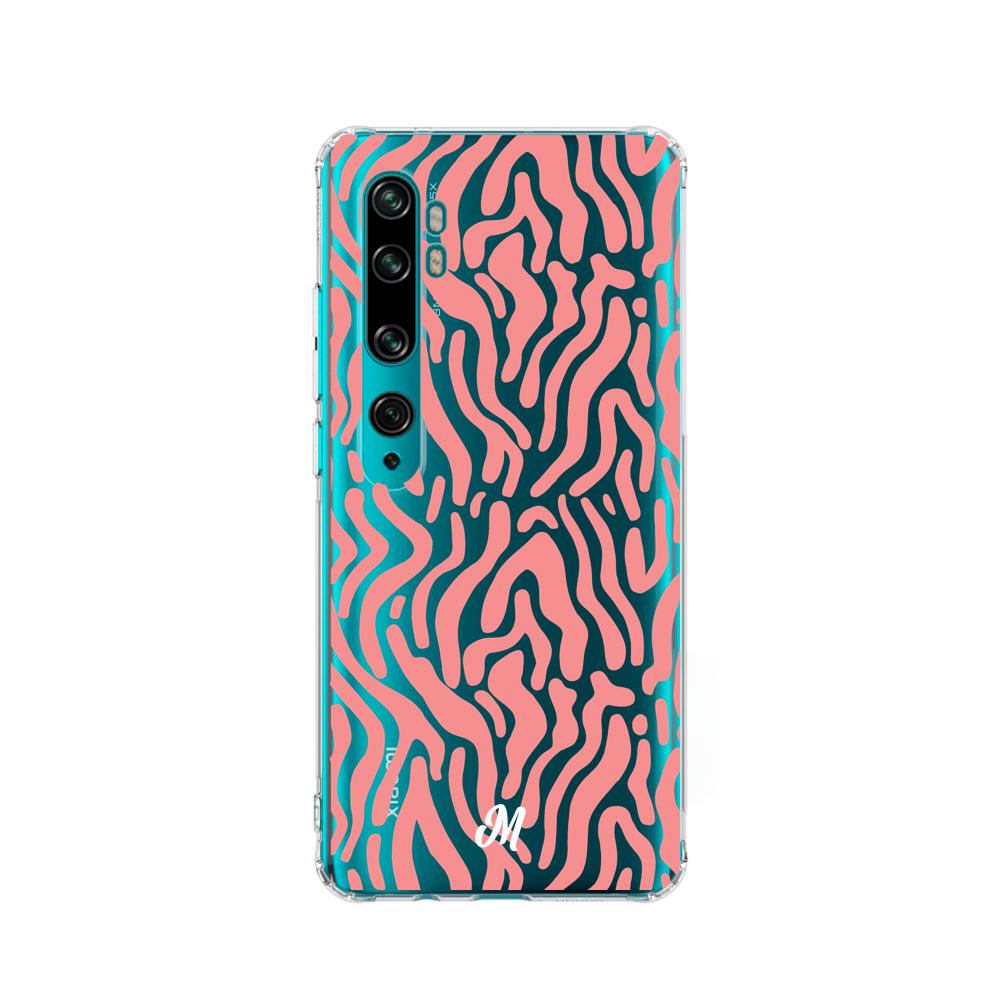 Case para Xiaomi Mi 10 / 10pro Líneas Corales - Mandala Cases