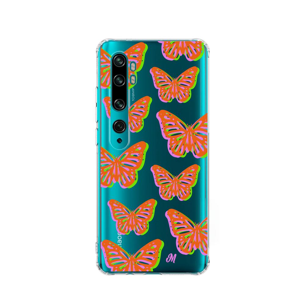 Case para Xiaomi Mi 10 / 10pro Mariposas rojas aesthetic - Mandala Cases