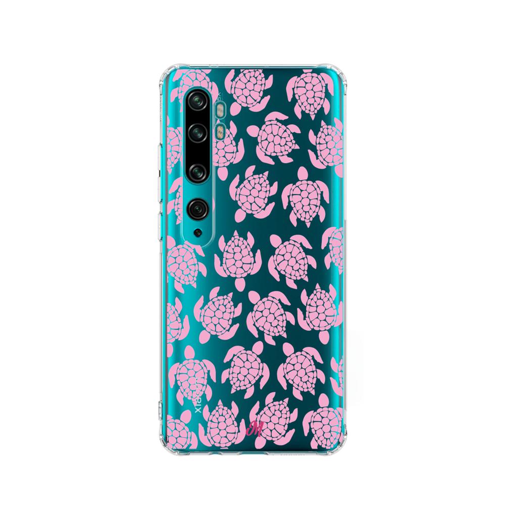 Case para Xiaomi Mi 10 / 10pro Tortugas rosa - Mandala Cases