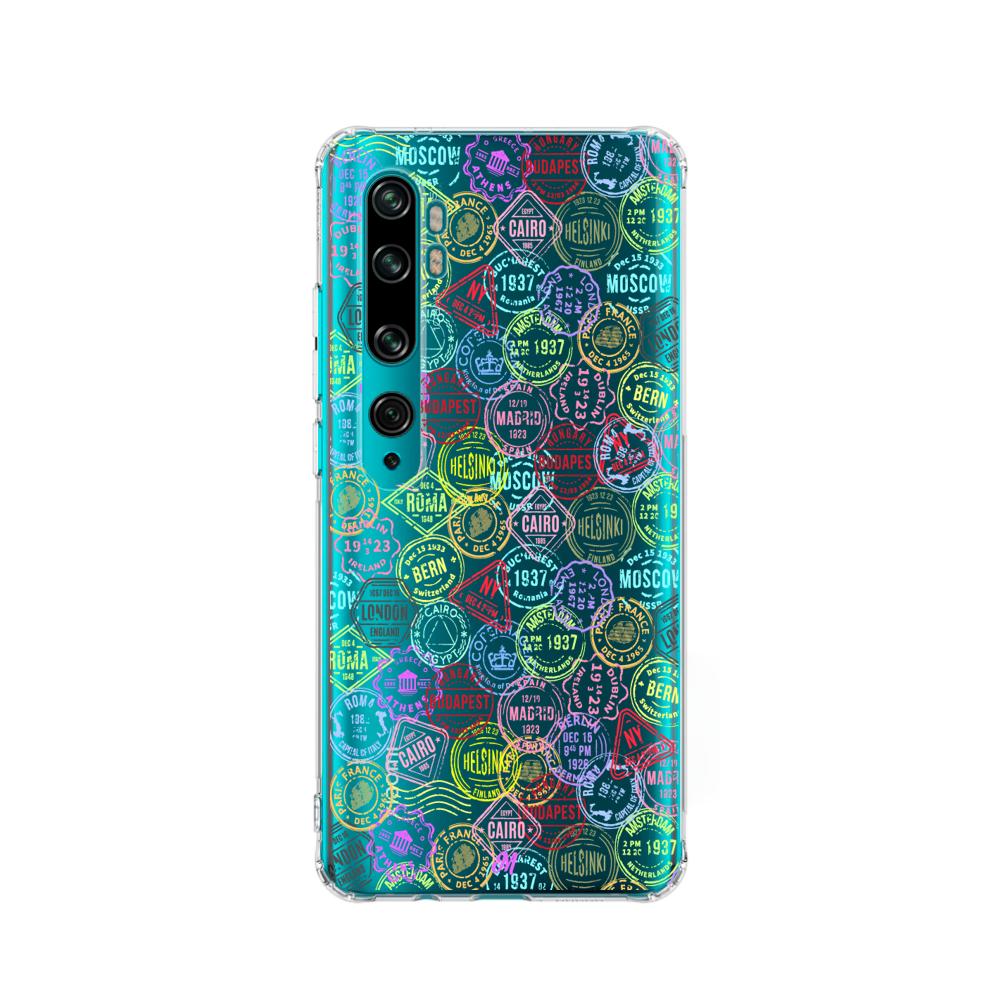 Case para Xiaomi Mi 10 / 10pro Sellos viajeros - Mandala Cases