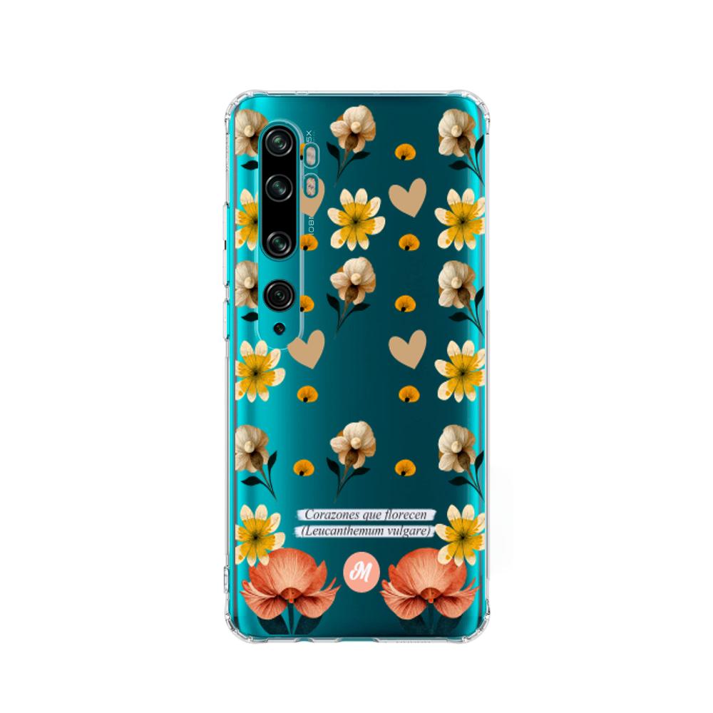 Cases para Xiaomi Mi 10 / 10pro Corazones que florecen - Mandala Cases