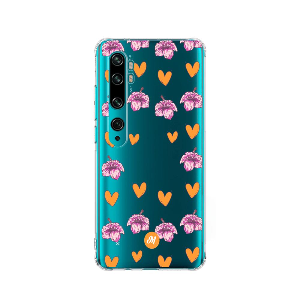 Cases para Xiaomi Mi 10 / 10pro Amor naranja - Mandala Cases