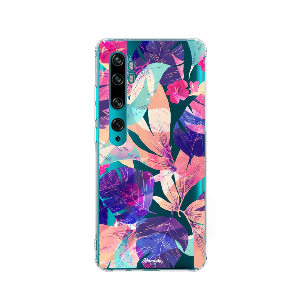 Case para Xiaomi Mi 10 / 10pro de Hojas Coloridas - Mandala Cases