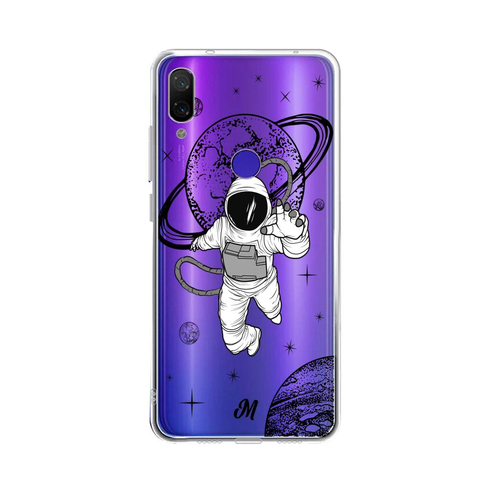 Case para Xiaomi Redmi note 7 Funda Saturno Astronauta - Mandala Cases