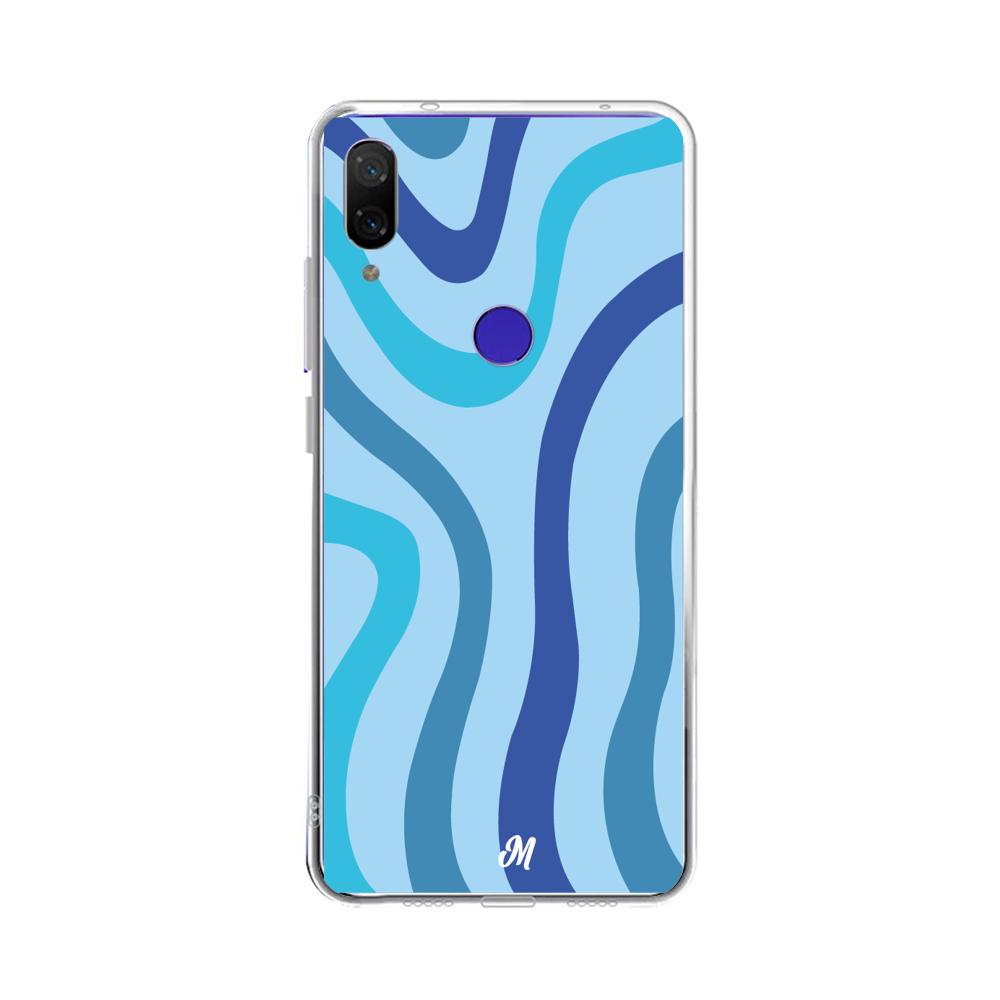 Case para Xiaomi Redmi note 7 Líneas Azules - Mandala Cases