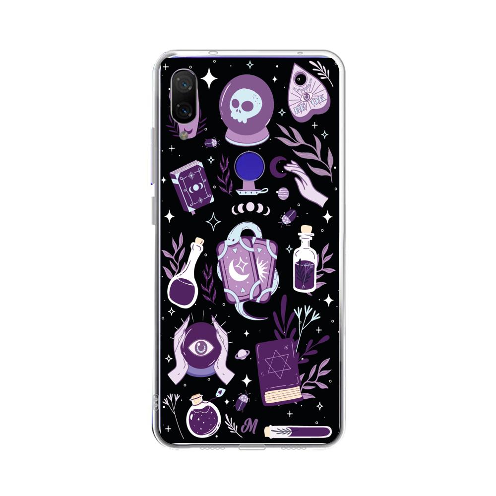 Case para Xiaomi Redmi note 7 Místico Negro - Mandala Cases